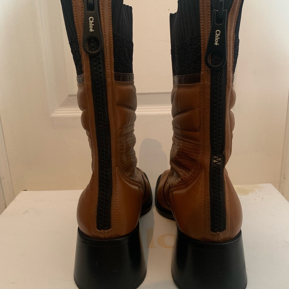 Chloe boots (Brown) size 40.5